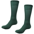 thumbnail image 1 of Mens Thin Dress Socks Silk Sheer Business Socks Soft Nylon Work Trouser Socks Over the Calf Socks Knee High Dress Socks, 1 of 21