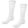 thumbnail image 1 of Mens Thin Dress Socks Silk Sheer Business Socks Soft Nylon Work Trouser Socks Over the Calf Socks Knee High Dress Socks, 1 of 21