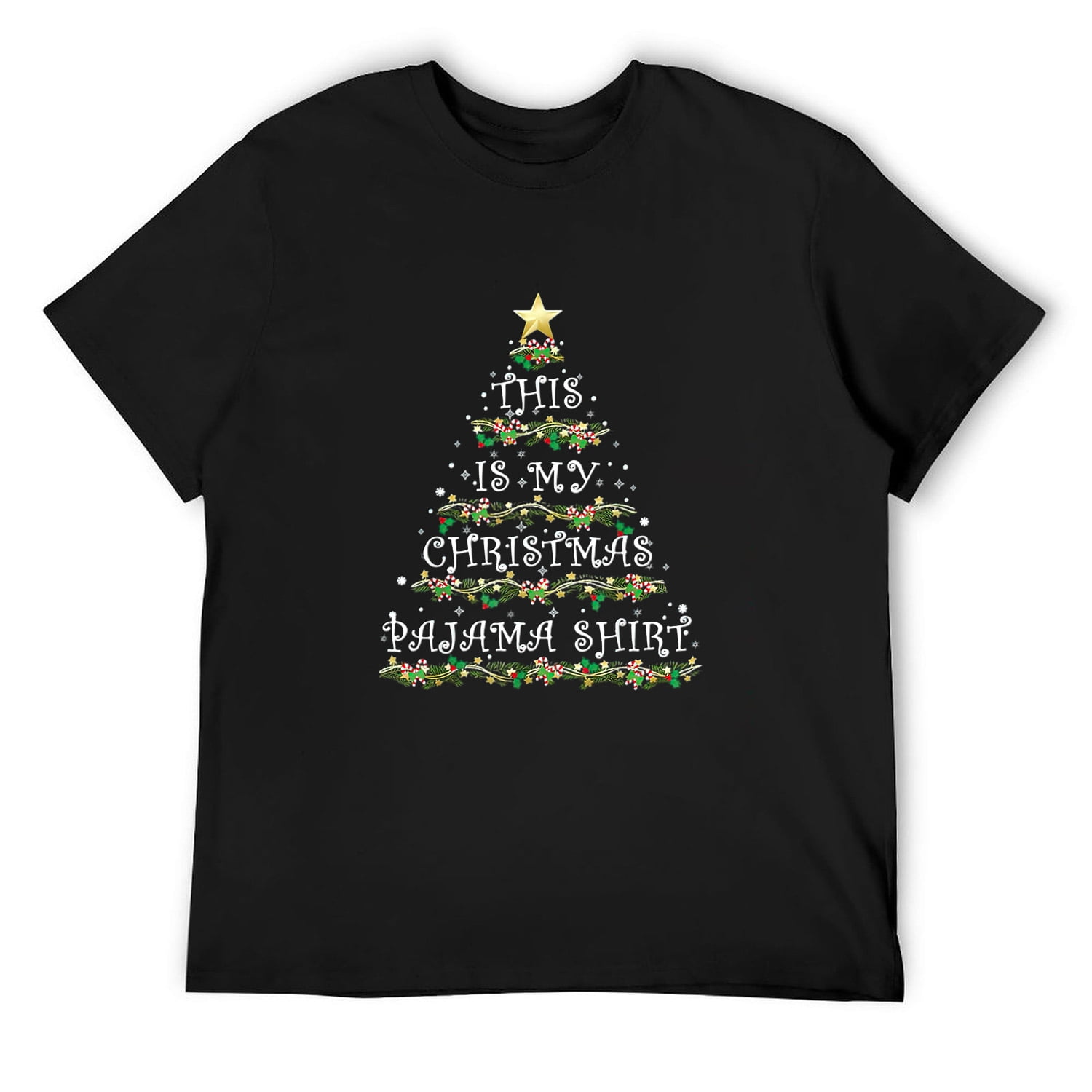 This Is My Christmas Pajama Shirt Christmas Tree T-Shirt This Is My Christmas Pajama Shirt Christmas Tree T-Shirt