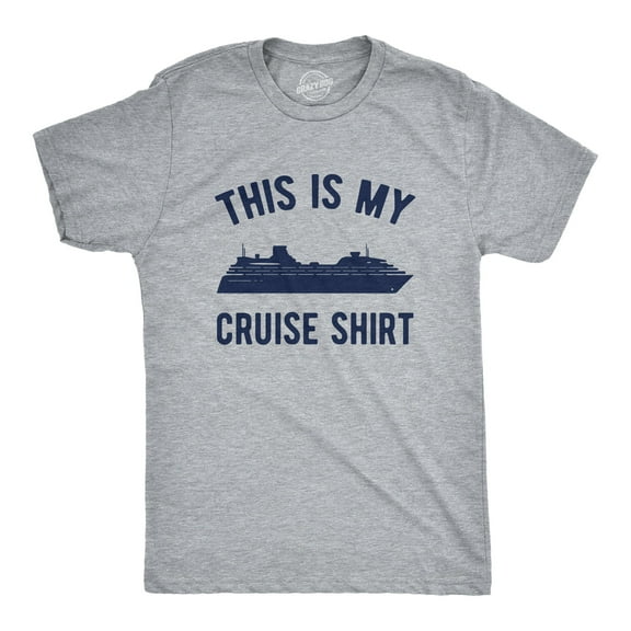 Mens This Is My Cruise Shirt Tee Funny Vacation Travel Boat T Shirt for Guys Graphic Tees