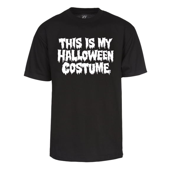 Mens This Is My Halloween Costume Short-Sleeve T-Shirt - Black - Large