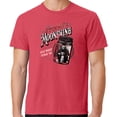 thumbnail image 1 of Mens Three 3 Stooges Moonshine Tee Shirt, Small Poppy Red, 1 of 3