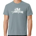 thumbnail image 1 of Mens Three 3 Stooges White Logo Tee Shirt, 2XL Dove Grey, 1 of 3