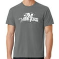 thumbnail image 1 of Mens Three 3 Stooges White Logo Tee Shirt, 2XL Pewter Grey, 1 of 3