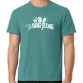 thumbnail image 1 of Mens Three 3 Stooges White Logo Tee Shirt, XL Peacock Green, 1 of 3