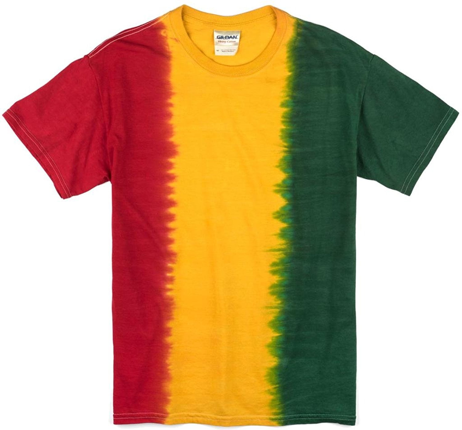 Mens Tie Dye Rasta T-shirt, 2XL (no print) - Walmart.com