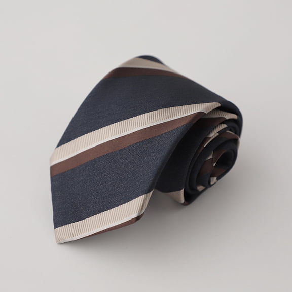 Mens Ties Stripe Tie Classic Formal Woven Neckties