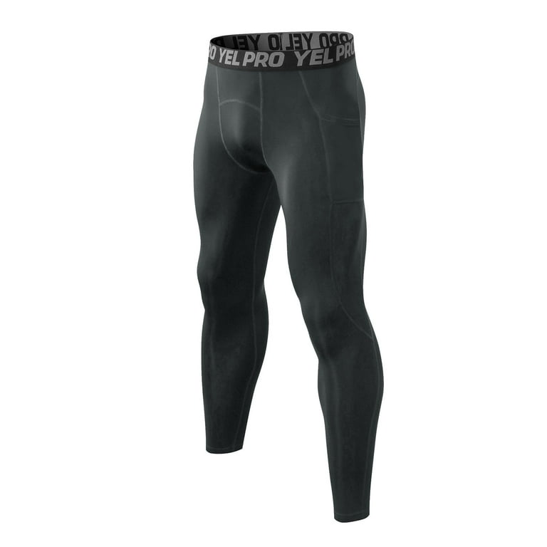 Mens Tight Fitness Running Stretch Basketball Base Training Compression Pants Fitness Pants Hiking Pants Men Walmart