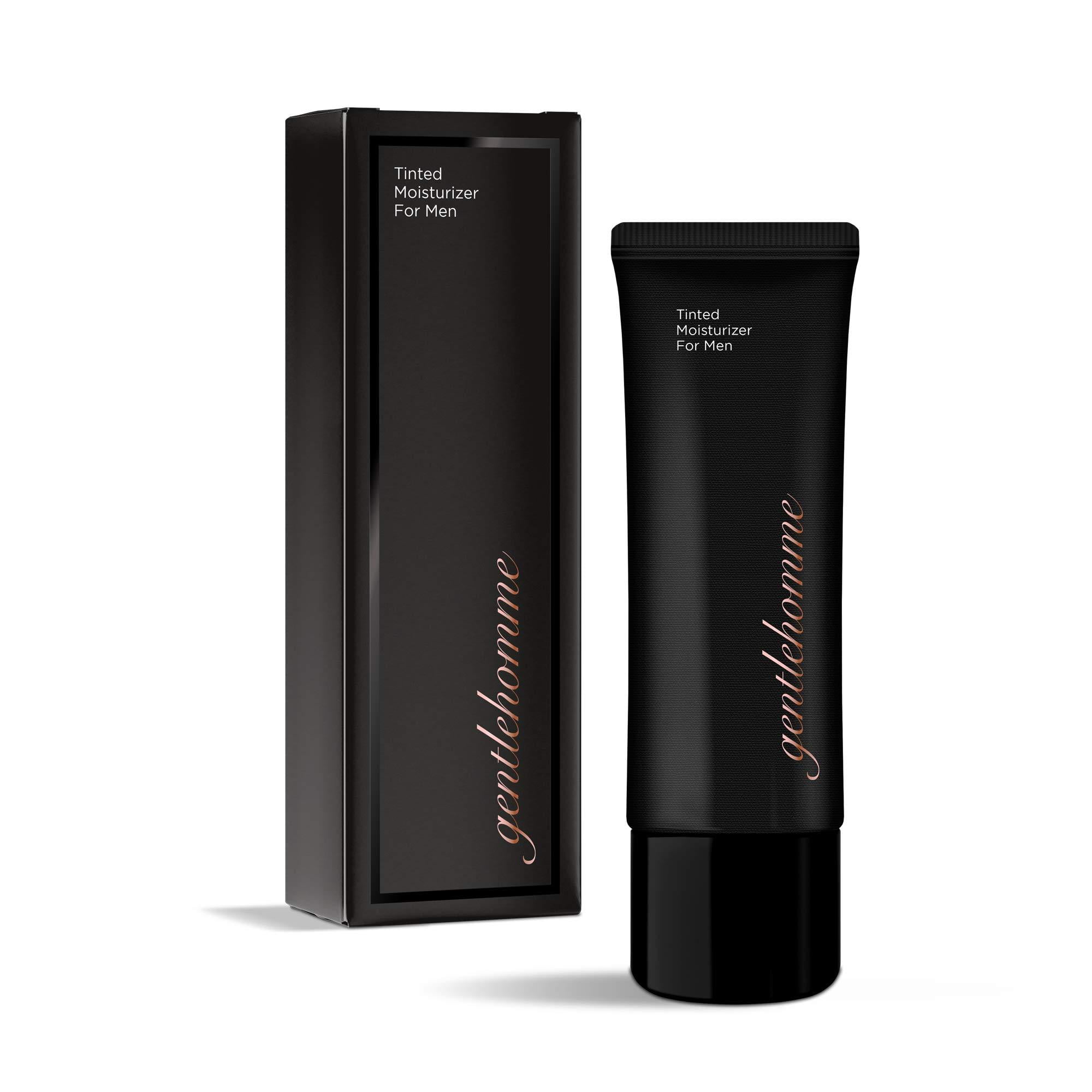 Mens Tinted Moisturizer by Gentlehomme 7in1 CC Cream for Men, All Day NaturalLooking Tan