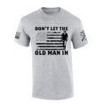 thumbnail image 1 of Mens Toby Tshirt R.I.P Toby Don't Let the Old Man In Short Sleeve T-shirt-Sports Grey-small, 1 of 1