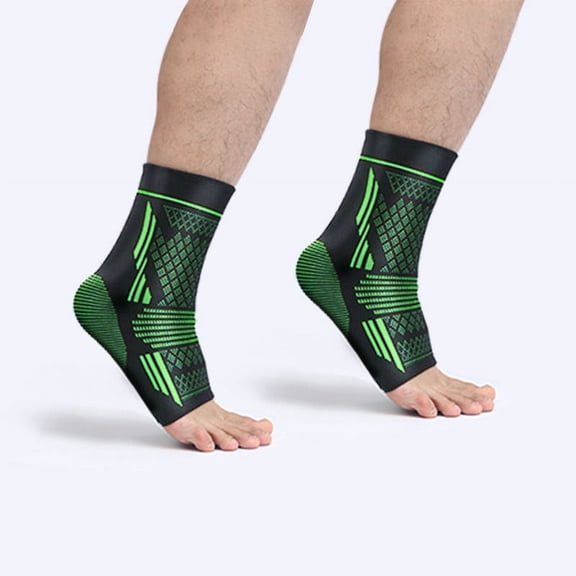 Mens Toeless Crew Socks Casual Color-Block Stretchy Protection Breathable Compression Nylon Athletic Workout Running Boot Sock