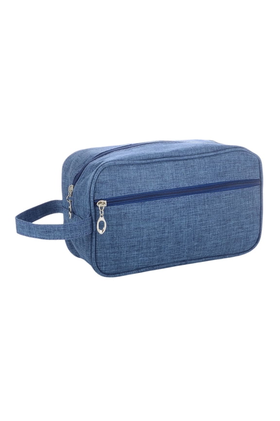 Mens Toiletry Bag Travel Dopp Kit – Large Capacity Nylon Shaving and Wash Bag Organizer for Travel, Business, Gym