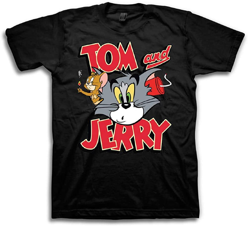 Cartoon Tom Shirt Classic - Chase Jerry Mens & - Tee T-Shirt Battle Hanna-Barbera Vintage