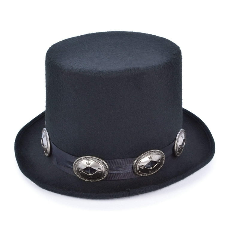 Top Hat Black Rocker 1980s Slash Style Guns n Roses Top Hat Black Rocker 1980s Slash Style Guns n Roses