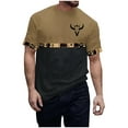 thumbnail image 1 of Mens Tops Dressy Casual 3/4 Sleeve V Neck Men Blouses Elegant Casual Short Sleeve Work Out Shirts Gym Loose Plus Size Mens Sports Tops Xl Short Sleeve Tunic Tops for Men 3Xl, 1 of 5