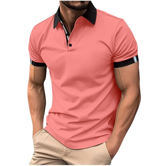 Mens Tops Dressy Casual Short Sleeve Loose Blouses & Button-Down Shirts Cotton Shirts for Men Dressy Casual Work Sleeveless Tops For Men Y2K Previous Orders