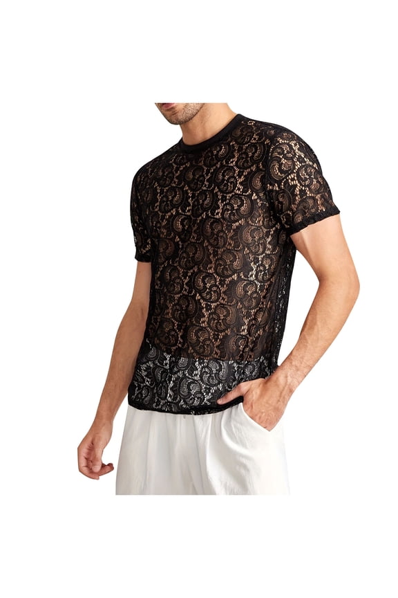 Mens Tops Dressy Casual Short Sleeve Loose Mens Work Blouses Under Blazers Mens T Shirts Casual Men Y2K Off Shoulder Long Sleeve Tees Solid Color Tshirts