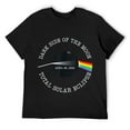 thumbnail image 1 of Mens Total Solar Eclipse 2024 Rainbow Totality Dark Side Moon T-Shirt Black Medium, 1 of 5
