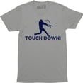 thumbnail image 1 of Mens Touch Down Funny Mocking Sarcastic Baseball Player Sports T-Shirt, 1 of 4