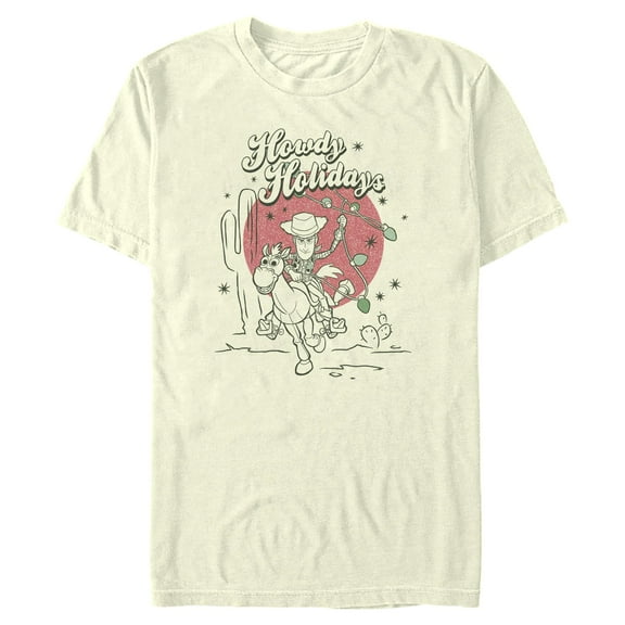 Mens Toy Story Howdy Holidays T Shirt