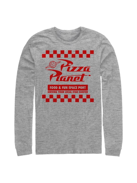 Mens Toy Story Pizza Planet Uniform Long Sleeve Shirt