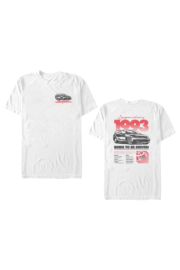Mens Toyota Supra Turbo Born To Be Driven T Shirt