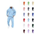 thumbnail image 1 of Mens Tracksuits 2025 San Francisco Casual Hooded Sweatshirt and Sweatpants Set Pockets Hoodie Joggers Trousers, 1 of 7