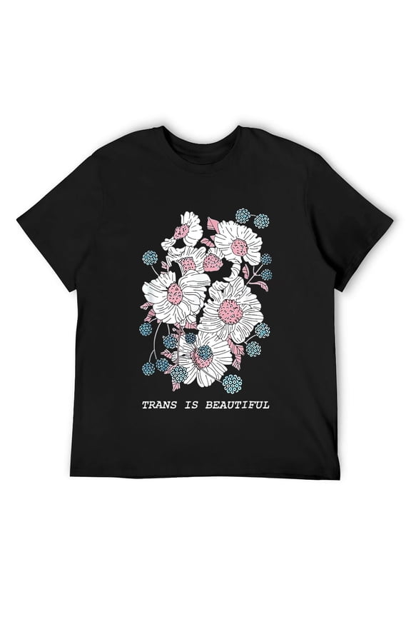 Mens Transgender Pride Month LGBTQ Ally T-Shirt Black