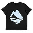 thumbnail image 1 of Mens Trendy Ocean & Coast Pocket Front & Back Fish Graphic T-Shirt Black L, 1 of 5