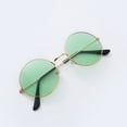thumbnail image 1 of Men's Round Sunglasses with Metal Frame Trendy Fashion Eyewear Sun Protection for Driving Outdoor Sports Travel Fishing, 1 of 1