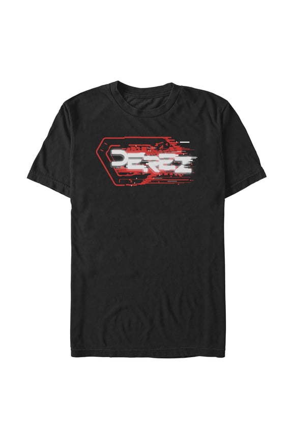 Mens Tron: Ares Derez Bright Glitching Logo T Shirt