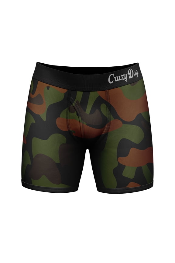 Mens Trophy Husband Boxer Briefs Funny Sarcastic Deer Hunting Novetly Underwear