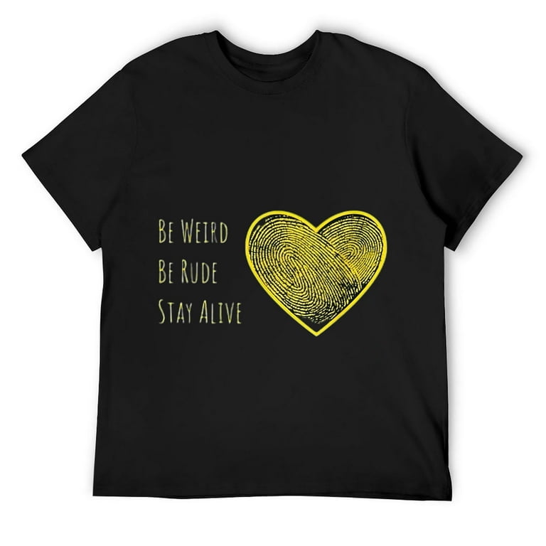 True Crime Podcast Junkie Be Weird Be Rude Stay Alive Shirt True Crime Podcast Junkie Be Weird Be Rude Stay Alive Shirt