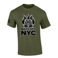 thumbnail image 1 of Mens Trump Tshirt Trucker Boycott NYC Trump 2024 Short Sleeve Tshirt-Military Green-4xl, 1 of 1