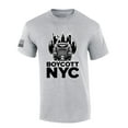 thumbnail image 1 of Mens Trump Tshirt Trucker Boycott NYC Trump 2024 Short Sleeve Tshirt-Sports Grey-small, 1 of 1