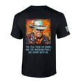 thumbnail image 1 of Mens Trump Tshirt Trump Cowboy Tell Them I'm Coming Short Sleeve T-shirt-Black-6xl, 1 of 1