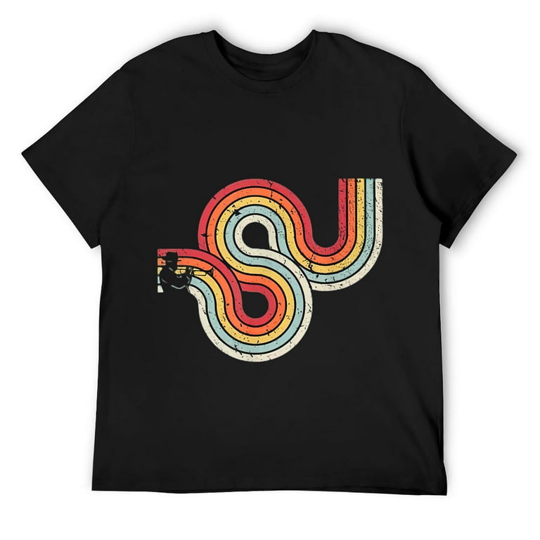 Trumpet Shirt. Retro Style T-Shirt For Trumpet Player Trumpet Shirt. Retro Style T-Shirt For Trumpet Player