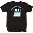 thumbnail image 1 of Mens Tshirt Rest In Peace Shirt Black 3XL, 1 of 2