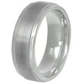 thumbnail image 1 of Mens Tungsten 8MM Satin and Polished Finish Wedding Band, 1 of 4