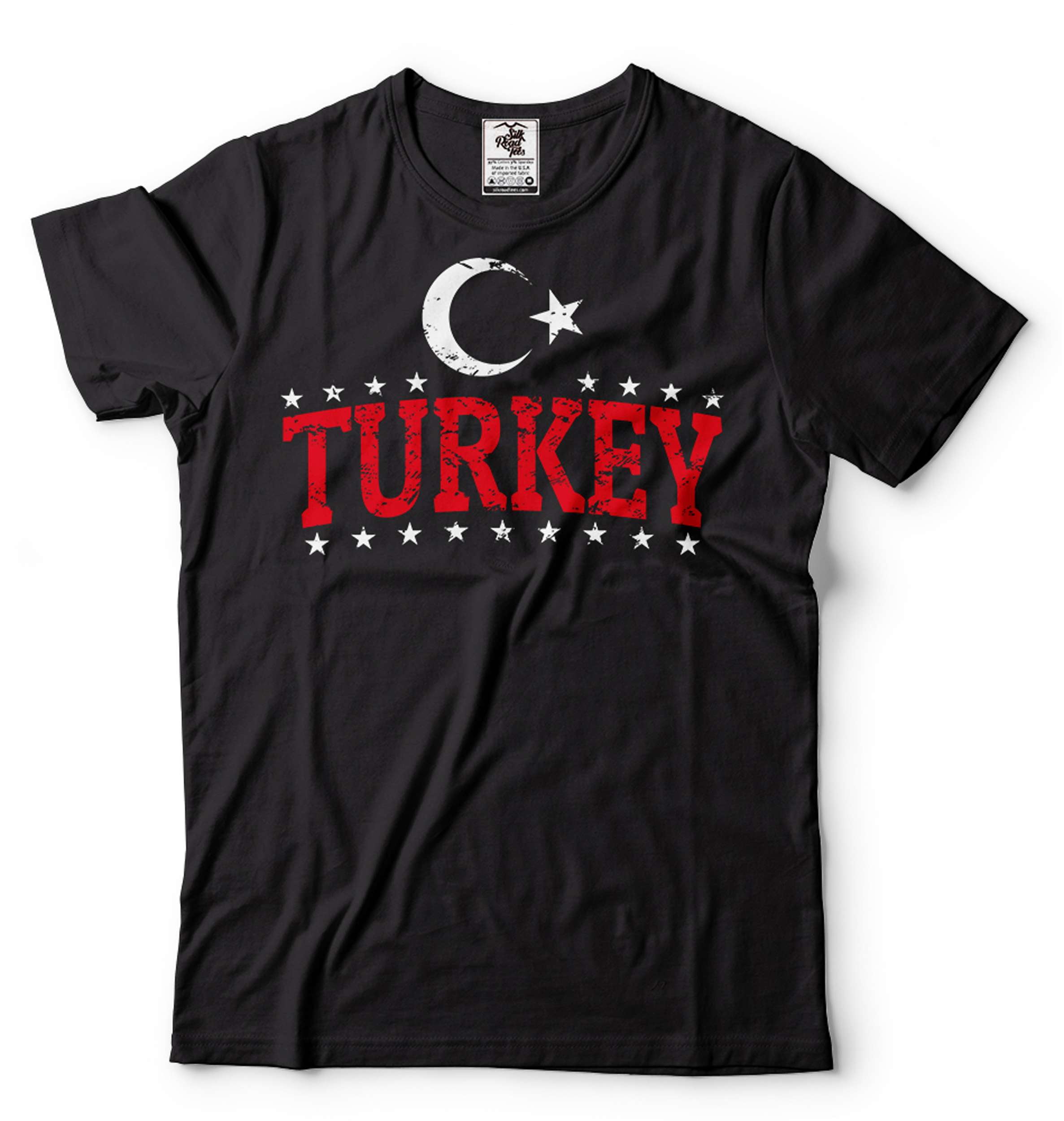 Mens Turkey Patriotic Shirt Turkish Shirt Turkey Country Logo Symbol