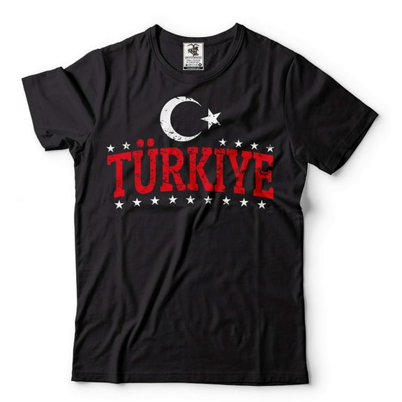 Mens Turkiye Shirt Turkey National Patriotic Flag Shirt Turkey Mens Womens Unisex Shirt Turkiye Tee