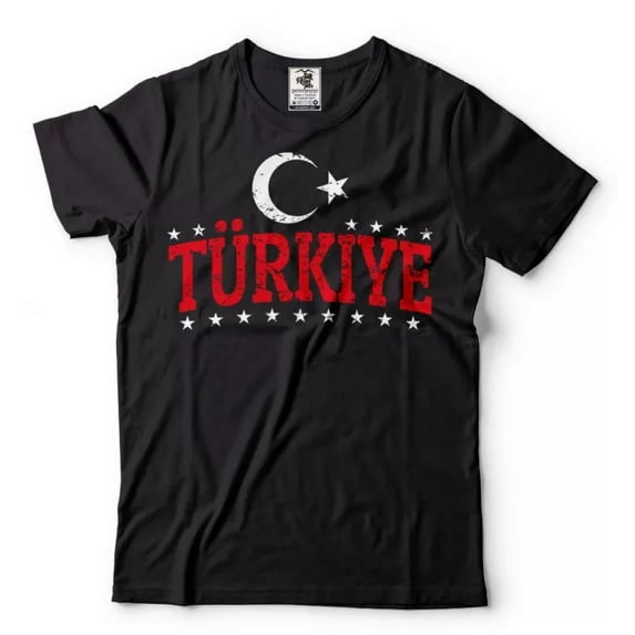 Mens Turkiye Shirt Turkey National Patriotic Flag Shirt Turkey Shirt Turkiye Tee Unisex S-5XL Hot Trending Shirt, Vintage Birthday Gift