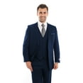 thumbnail image 1 of Mens Two Button Ultra Slim Fit Tone On Tone Notch Lapel Suit, 1 of 4
