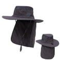 thumbnail image 1 of Mens UPF 50 Sun Protection Cap Wide Brim Fishing Hat with Neck Flap, 1 of 5