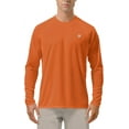thumbnail image 1 of Mens UPF 50+ UV Sun Protection Shirts Outdoor Long Sleeve SPF Rash Guard for Fishing Hiking Swimming Running, 1 of 5