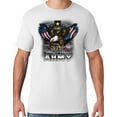 thumbnail image 1 of Mens US Army Patriotic Eagle T-shirt, XL White, 1 of 2