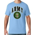 thumbnail image 1 of Mens US Army Seal T-shirt, Large Light Blue, 1 of 2