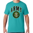 thumbnail image 1 of Mens US Army Seal T-shirt, Small Jade, 1 of 2