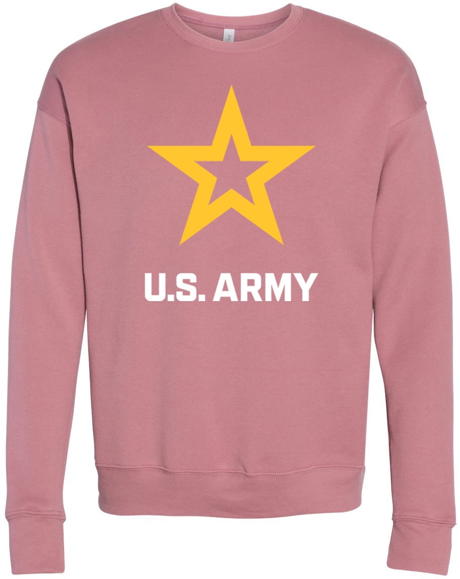 Pink army sweatshirt hotsell