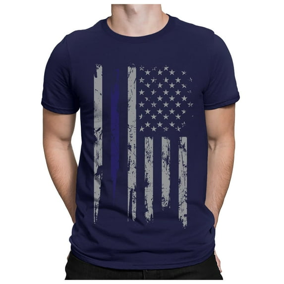 Mens USA Flag Tee Shirts 4th of July American Flag United States US Patriotic T-Shirts Muscle Freedom Graphic Tops